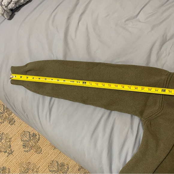 Nautica Men's Green Crewneck Sweater 100% Cotton - Picture 7 of 9